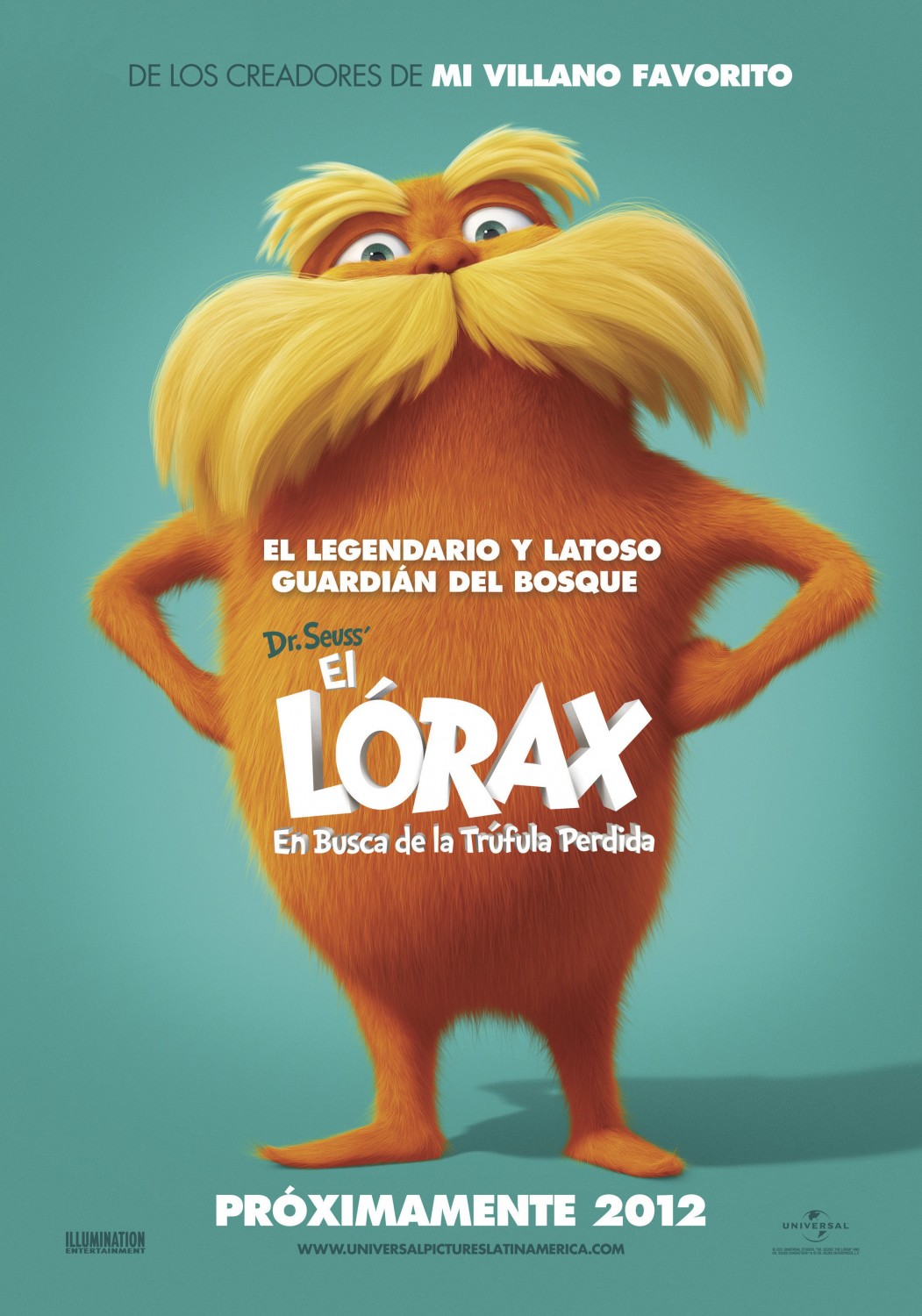 Cartel de Lorax. En busca de la trfula perdida - Poster 2